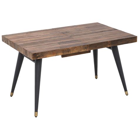 modi reclaimed wood extending dining table tables