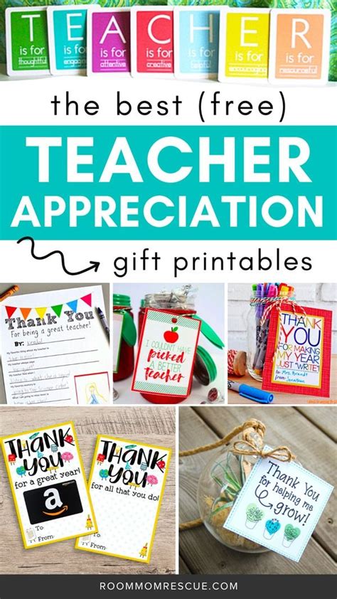 teacher appreciation printables artofit