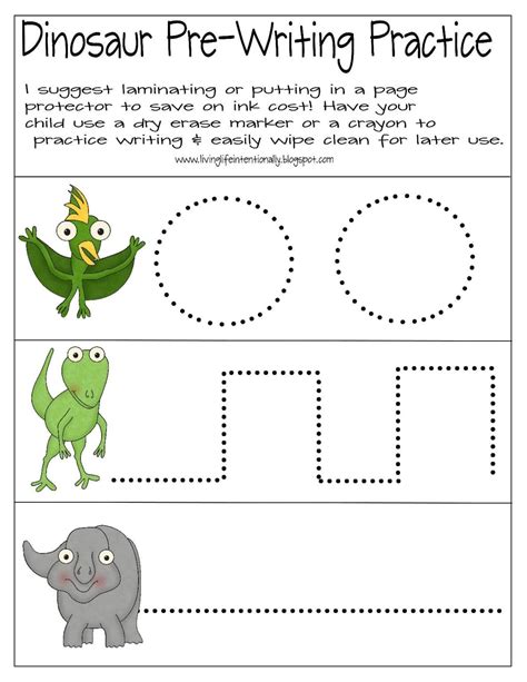 printable dinosaur worksheets teachersmagcom  preschool