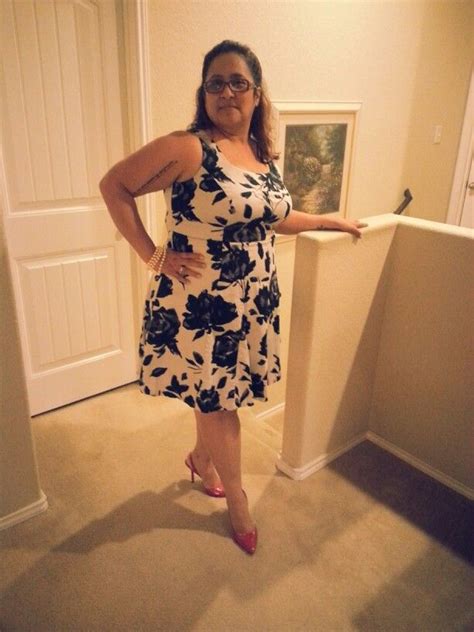 Floral Black And White Dress With Hot Pink Slingback Shoes Semi Formal
