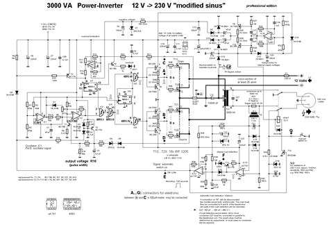 tamogatas kisebb power inverter schematic circuit diagram megragad