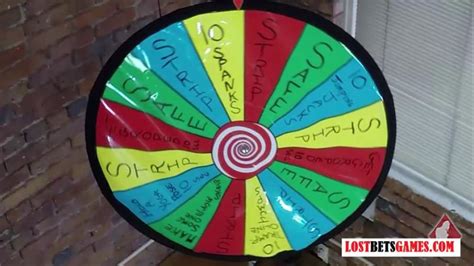 lostbetsgames 4 hot girls spinning the wheel of nudity ends with epic