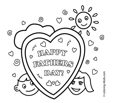 printable fathers day coloring pages holiday vault