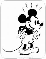 Mickey Disneyclips Surprised sketch template