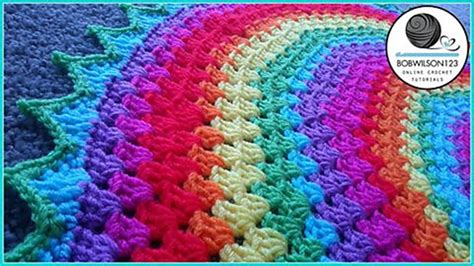 ravelry  granny rugblanket pattern  crochet  clare