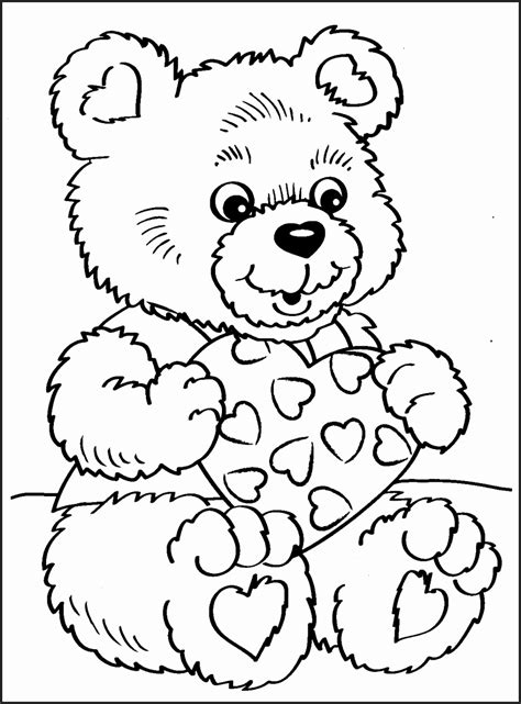 valentine coloring pages  kindergarten  getdrawings