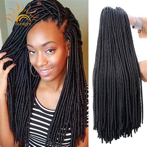 dreadlocks extensions crochet twist hair 20 100g faux locs afro