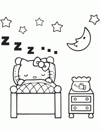 bedroom coloring page coloring home