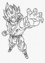 Goku Saiyan Dbs Wiss Coloringhome Dbz Coloringbay Kindpng Lembrancinhas sketch template