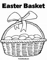 Easter Coloring Pages Christian Basket Children Twistynoodle Bunny Mini Printable Egg Sheets Book Thomas Escolha Pasta sketch template