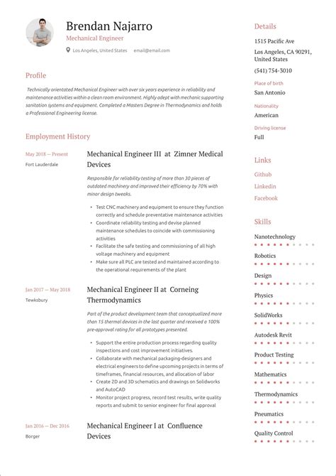 short pitch  resume  resume gallery