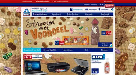 aldi supermaerkte lebensmittelgeschaefte  den niederlanden goor einkaufen  den niederlanden