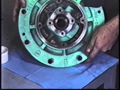 refrigerant seal replacement dvd cornell pump company youtube