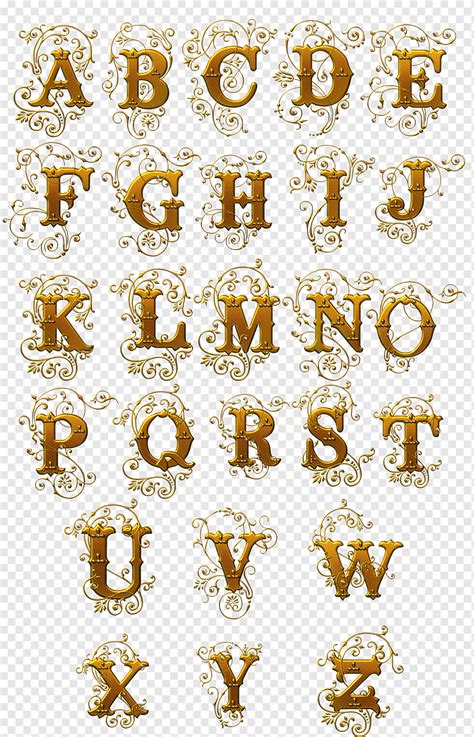letras doradas efecto dorado carta efecto dorado png pngwing