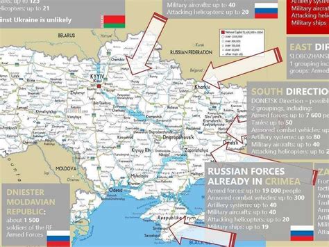 Map Here S Why Ukraine Fears A Russian Invasion