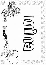 Ann Coloring Pages Cora Abby Noel Mina Ella Asia Color Name Print Names Online Sheets Girl Hellokids Colouring Printable Girls sketch template