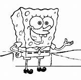 Coloring Pages Nick Jr Sponge Bob Spongebob sketch template