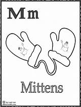 Coloring Pages Winter Mittens Kids Holiday Mitten Printable Activities sketch template