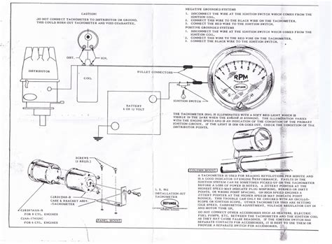 technical faria tachometer  hamb