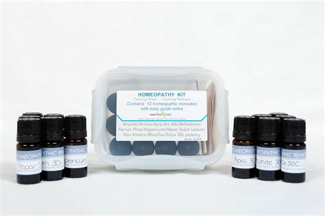 homeopathic remedy kits bodhi natural products