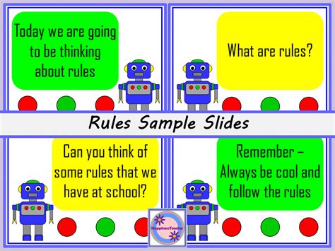 rules teaching resources
