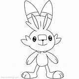 Scorbunny Pikachu Falinks Xcolorings Snom 722px 43k sketch template