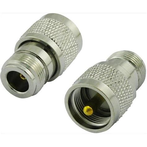 Uhf Pl259 Male To N Female Adapter Coax Coaxial Connector