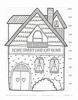 Payoff Debt Mortgage sketch template
