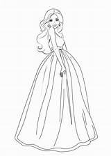 Pages Coloring Barbie Wedding Getcolorings sketch template