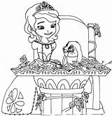 Sofia Coloring Pages First Kids sketch template