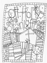 Knock Doodle Homegrown sketch template