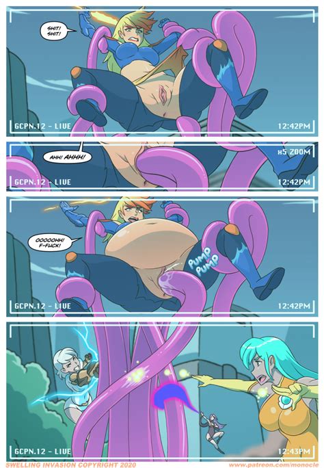 Swelling Invasion Issue 5 Page 02 By Monocle Hentai Foundry