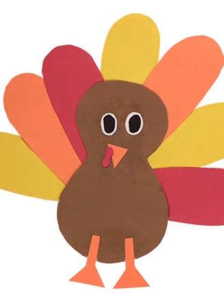 easy thankful turkey kids craft peacecommissionkdsggovng