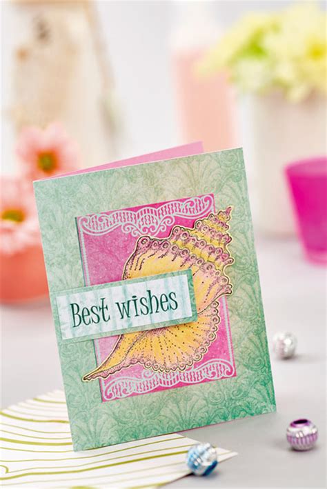 beautiful  wishes card papercrafter project