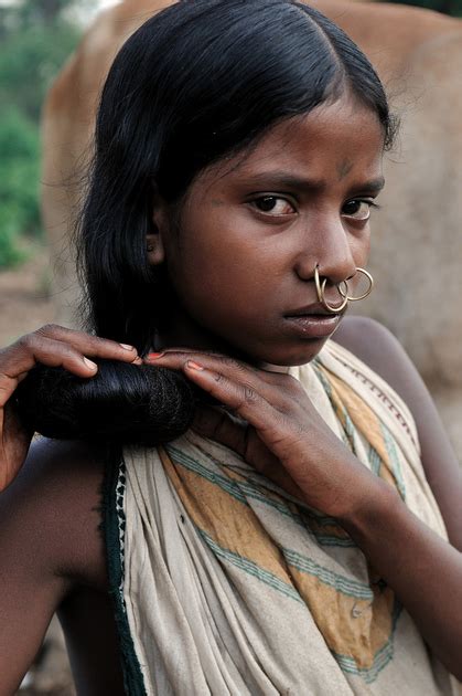 Girl From Orissa India This One I´m Telling By The Noserings P