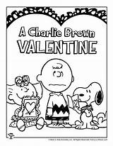Coloring Pages Charlie Brown Valentine sketch template