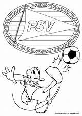 Kleurplaat Psv Kleurplaten Fc Voetbal Groningen Eredivisie Familie sketch template