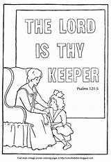 Coloring Keeper Lord Primer Thy Color Directly Largest Available Size Click Bible sketch template