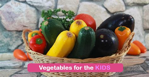 vegetables   kids