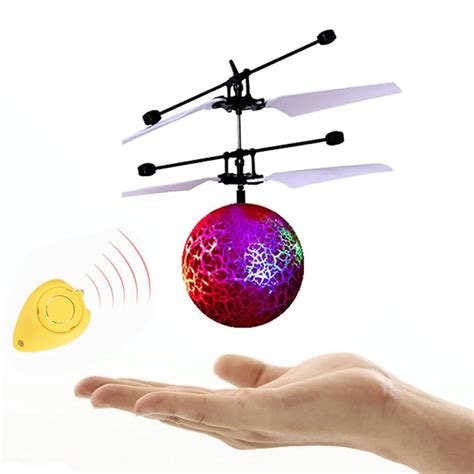 mini drone rc flying ball drone helicopter ball built  shinning led lighting  kids toy