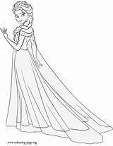 Elsa Coloring Fever Disney Frozen Pages Choose Board Princess sketch template