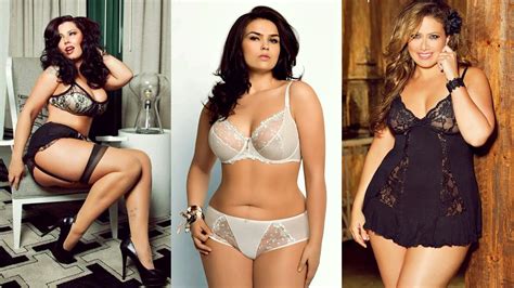 lencerÍa para gorditas de moda 2017 lingerie plus size youtube