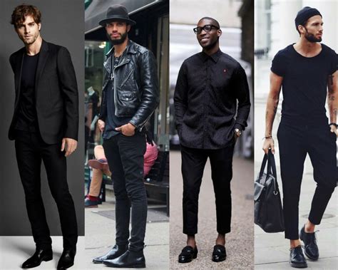 tips  wearing black pause  mens fashion street style