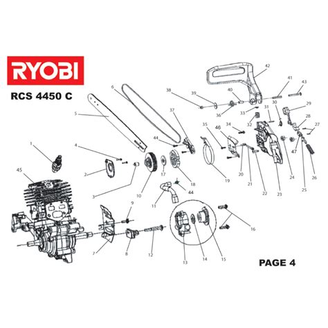 Buy A Ryobi Rcs4450c Spare Part