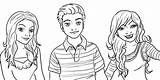 Coloring Pages Dawn Dicky Ricky Nicky Carly Sam Icarly Template sketch template