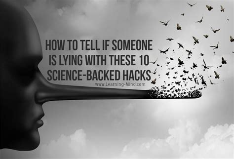 how to tell if someone is lying with these 10 science backed hacks