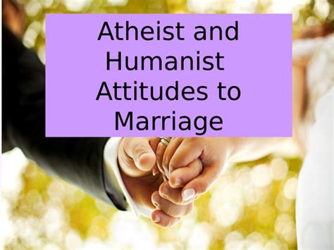 Christian And Secular Views On Marriage Teaching Resources