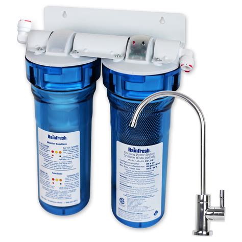 water filter drinking water system  cottage  home rainfresh