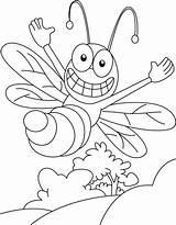 Mewarnai Lebah Bumblebee Colornimbus Pasta sketch template