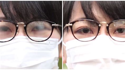 how to keep glasses from fogging up when wearing a mask